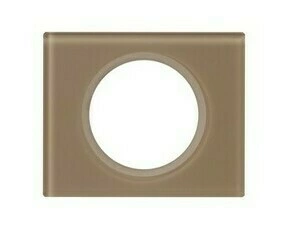 Rámeček jednonásobný LEG 069461 Céliane sklo kávové