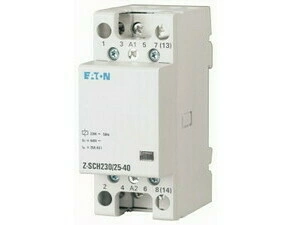 EATON 248847 Z-SCH230/25-40 Instalační stykač, 230V~, 25A, 4zap. kont.