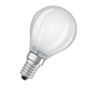 LED žárovka LEDVANCE LED CLP40 4W 827 FILFR E14 P, matná