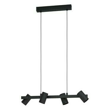 Svítidlo závěsné EGLO HL 4 E14 SCHWARZ GATUELA 1