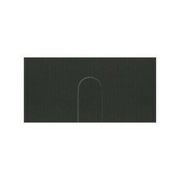 Kryt vývodky kabelové SIMON 10000051-238, přístroj 1/2, černá matná