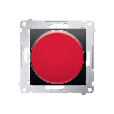 SIMON 54 DSS2.01/48 Signalizační a orientační osvětlení s LED, světlo červené., (strojek s krytem) 2