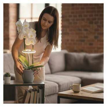 EMOS Z7902 LED GROW PĚSTEBNÍ LAMPA KRUH