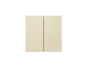 Kryt SIMON TKZW2/X/144, bez piktogramu, 2 násobný, pro přístroje SZP2M a SZW2M, champagne matná