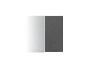 Kryt SIMON TKE25/116, pro elektronické spínače a ovladače, 1/2násobný, pravostranný, grafitová matná