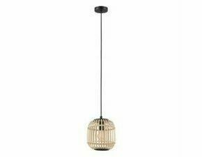 Závěsné svítidlo BORDESLEY černá O210 mm 1X28W EGLO