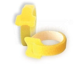 wpr2367 CACU-B-180-12-Y vázací pásky se suchým zipem CACTUS BAND, žlutá, 180 x 12 mm, bal. 20 ks