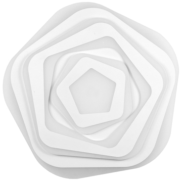 LED svítidlo stropní ECOPLANET vč. RC, max.80W, multicolor, IP20