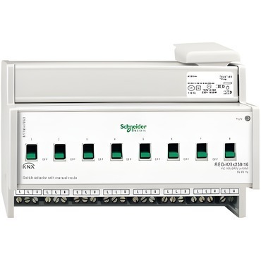 SCHN MTN647893 KNX spínací akční člen REG-K/8x230/16+manuální režim