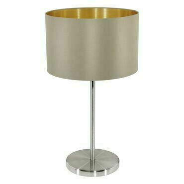 Stolní svítidlo MASERLO matný nikl O230 mm 1X60W EGLO