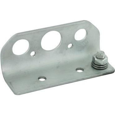 DEHN 106329  Upevňovací úhelník nerez s upevňovacím svorníkem M8 a otvorem D 13/21/17mm DEHN DEHN