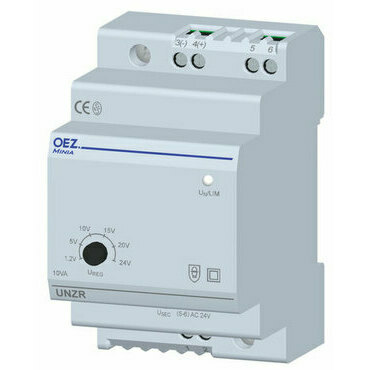 OEZ:35687 UNZR-10T-X024 Napájecí zdroj výkon 10 VA, Upri AC 230 V, Usec AC 24 V, DC 1,2 ÷ 24 V, ochr