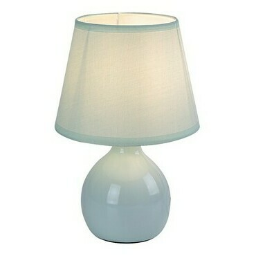 Stolní lampa Ingrid zelená E14 1×40W RABALUX 74077