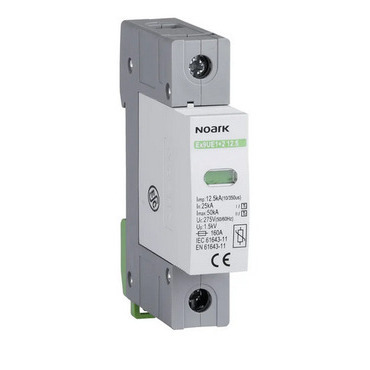 NOARK 103332 Ex9UE1+2 12.5 1P 275 Svodič přepětí, třída 1+2 (B+C), Iimp=12,5 kA, Uc=275 VAC, 1pól