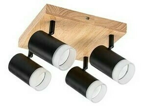 Bodové svítidlo Toras dub GU10 4×5W RABALUX 73124