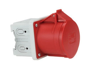 SCHM PC-81315-6  zásuvka vestavná na DIN 16A / 400V 5p, IP 44