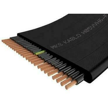 Kabel výtahový H07VVH6-F 12G1,5 SW  plochý, měděný