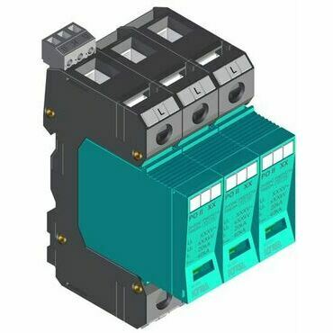 SEZ PO II 3 R 550V/40kA Přepěťová ochrana PO II 3 R 550 V/40 kA, modulární, vyměnitelná, C+D