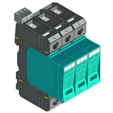 SEZ PO II 3 R 385V/40kA Přepěťová ochrana PO II 3 R 385 V/40 kA, modulární, vyměnitelná, C+D