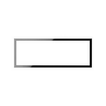 Rámeček Matrix SIMON 10000630-138, 3 násobný, černá