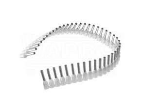 wpr7593 DUIP-0.50-8 bi lisovací dutinky s izolací PP (polypropylen) v pásech (10 x 50 ks), 0,5 - 8 m