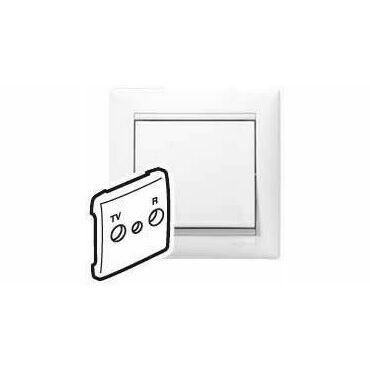 LEG 774442 VA BÍLÁ.KRYT TV-FM(30MM)