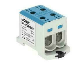 MOREK MAA2095B10 Univerzální řadová svorka OTL 95-2xAl/Cu 6-95mm2 1000V modrá