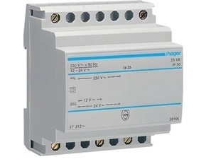HAG ST312 Bezpečnostní trafo 230V/12V-2,08A, 24V-1,04A (AC)