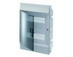 Rozvodnice zápustná ABB 1SLM004101A1206, IP41/36M, průhledná dvířka