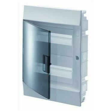 Rozvodnice zápustná ABB 1SLM004101A1206, IP41/36M, průhledná dvířka