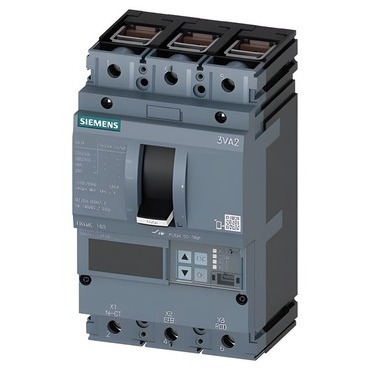 Jistič 3VA2116-5JP36-0AA0 3VA2116-5JP36-0AA0, 3VA21, In 160 A, Icu 55 kA / 415 V, nadproudová