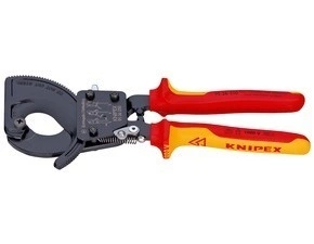 KNIPEX 95 36 250 Nůžky na kabely - ráčnové