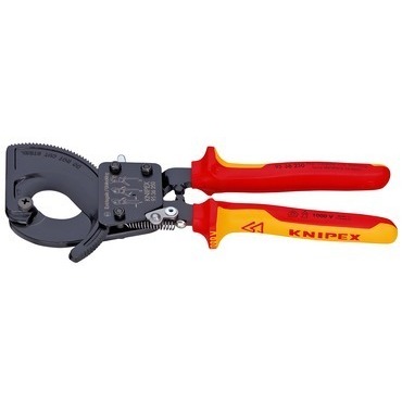 KNIPEX 95 36 250 Nůžky na kabely - ráčnové