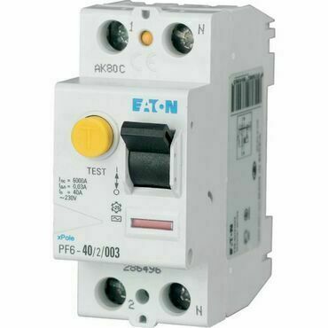 EATON 112924 PF6-40/2/003-A Chránič Ir=250A, typ A, 2-pól, Idn=0.03A, In=40A