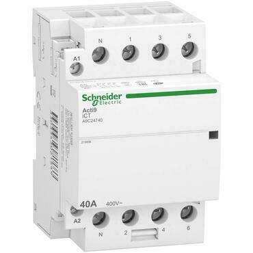 SCHN A9C24740 Stykač iCT 40A 3Z+N ovládací cívka 220...240V AC