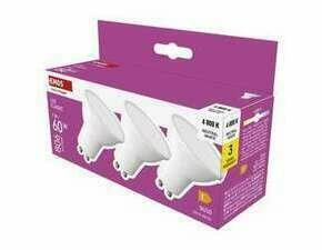 EMOS ZQ8E43.3 LED CLS MR16 7W(60W) 806 lm GU10 NW 3PC