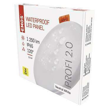EMOS ZV1142 LED PANEL VES.KR 13W 1180LM IP65 NW