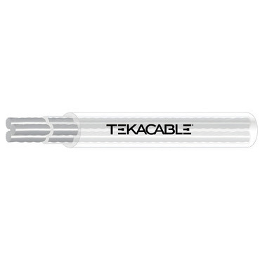 Kabel audio TEKABEN 100, 3 x 1,50 mm, průhledná, 100 m