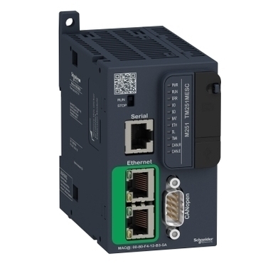 SCHN TM251MESC PLC Modicon M251, 1x Ethernet, 1x CanOpen, 1x Sériová linka, 1x miniUSB, slot SD RP 0