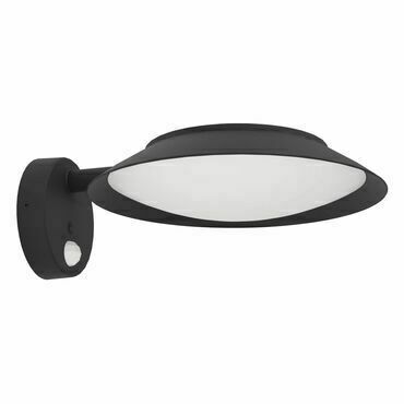 Nástěnné solární svítidlo CERRISI černá 250 mm 7W EGLO