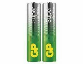 Baterie alkalická GP SUPER B01102 AAA (LR03) 2SH