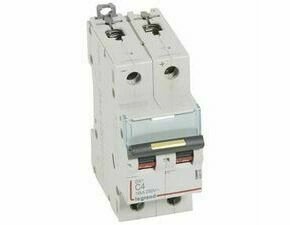 Jistič dvoupolový LEGRAND 409564 DX3 DC 2P C4 16KA