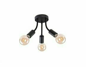 Svítidlo stropní RABALUX 6808 ALMUS černá E27 3x MAX 60W