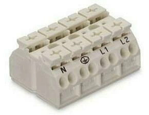 WAGO 862-2604 4vodičová přístrojová přípojná svorka