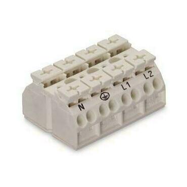 WAGO 862-2604 4vodičová přístrojová přípojná svorka