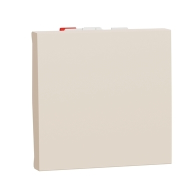 SCHN NU320344 Unica - Přepínač střídavý řazení 6, 2M, Béžový