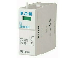 EATON 170484 SPDT3-280 Výměnný modul pro svodič SPDT3 280V AC, 5kA pro svodič SPDT3
