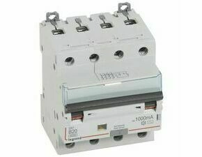Chránič kombinovaný LEGRAND 411362 DX3 KOMB. 4P B20 100MA AC 6KA