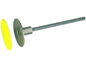 DEHN 478011  Uzemňovací bod Typ M M10/M12 nerez s připojovací osou L 195mm, FeZn DEHN DEHN