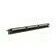 Patch panel WIREX WPP-6-U-24-1-BL, 19", CAT6, UTP, 24x RJ45, 1U, vyvazovací lišta, černý